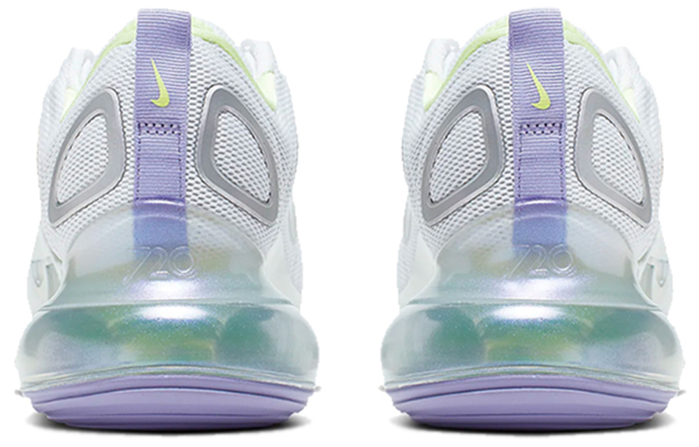 Кроссовки Nike Air Max 720 White Violet Silver (Женская размерная сетка)
