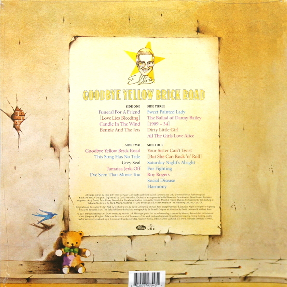 Elton John / Goodbye Yellow Brick Road (Picture Disc)(2LP)