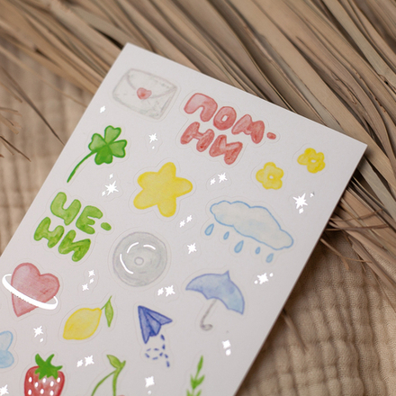 Стикерпак "Помнить ценности" 🌸