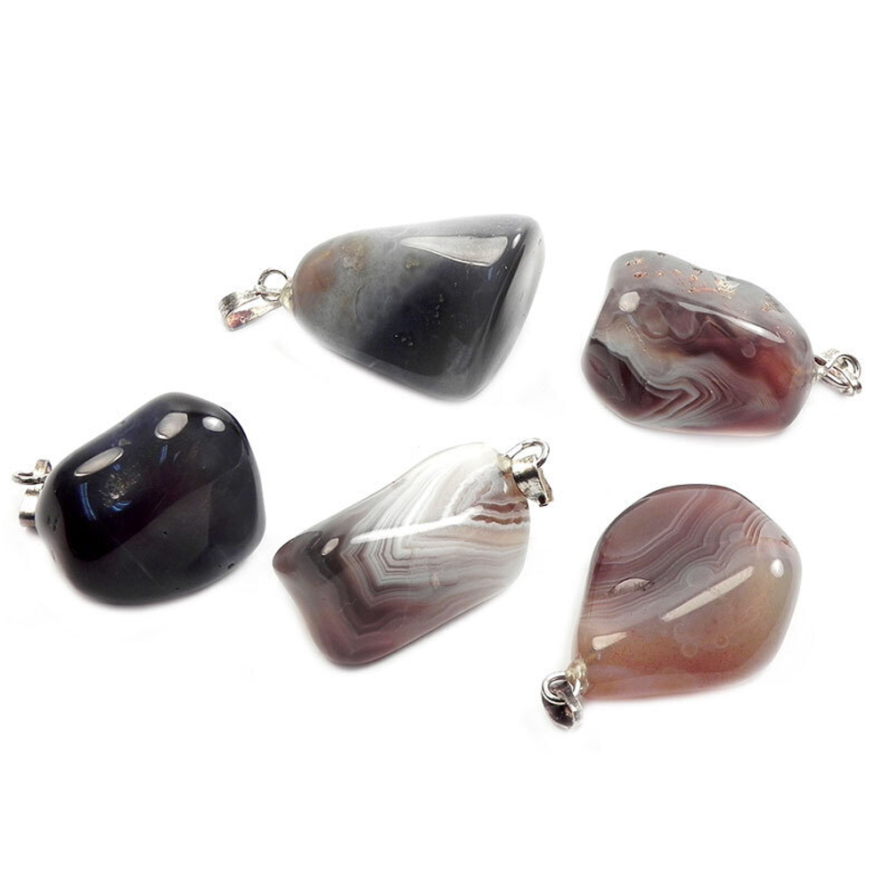 Кулон "Оберег" агат асс.