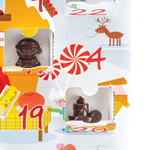 Форма для приготовления конфет xmas countdown, 39 х 23 х 3,5 см, силиконовая