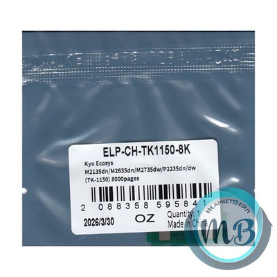 Чип ELP для картриджа Kyocera TK-1150-8K, Ecosys M2135dn/M2635dn/M2735dw/P2235dn/P2235dw (8K)