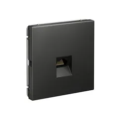 Розетка компьютерная ArtGallery RJ45 кат.6A механизм базальт SE GAL001486