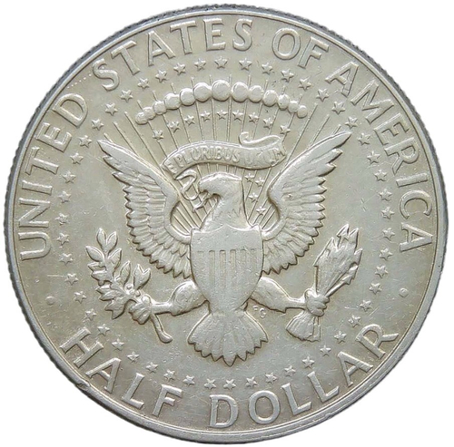 США 1/2 доллара (50 центов) 1967 Кеннеди (XF)