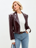 Молочный лонгслив свободного кроя