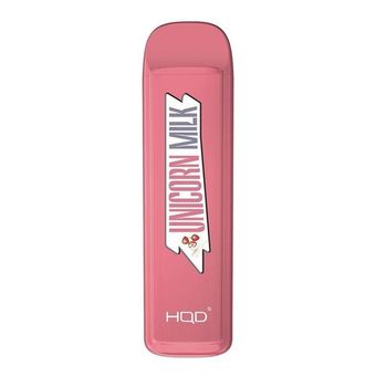 HQD Mega Клубничный милкшейк - Unicorn Milk