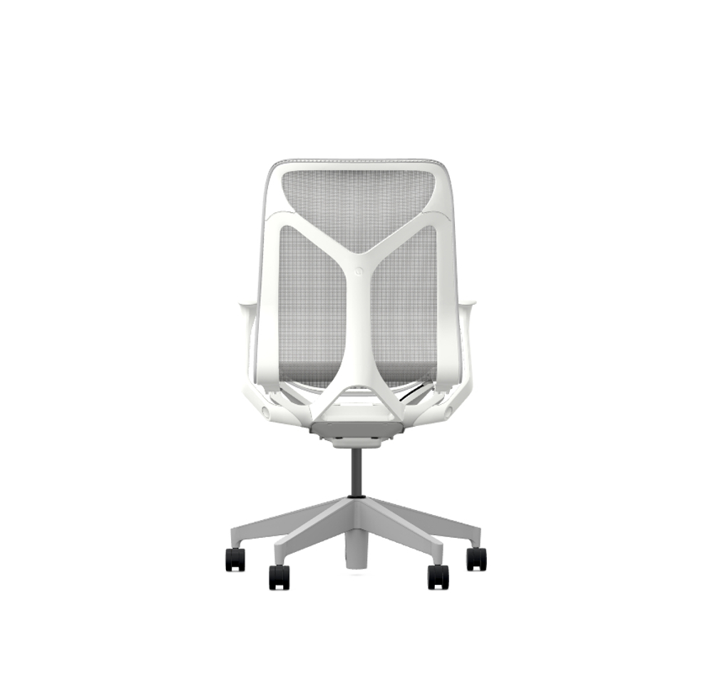 Кресло Herman Miller Cosm, средняя спинка, цвет Mineral, нерегулируемые подлокотники