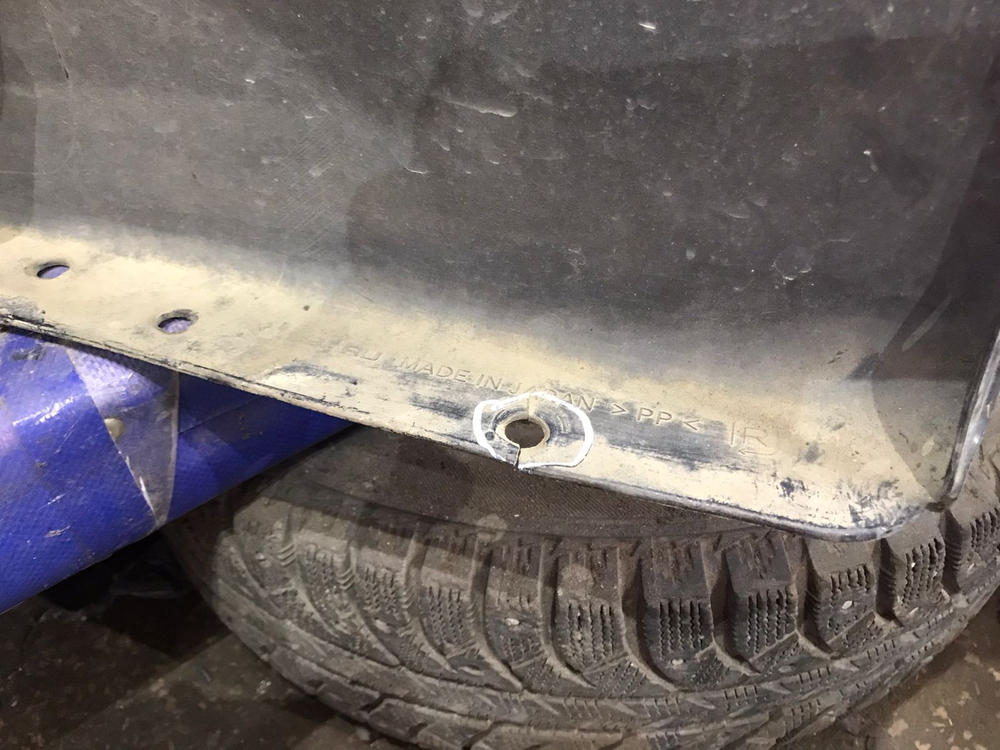 Бампер передний SUBARU IMPREZA 2007-2012