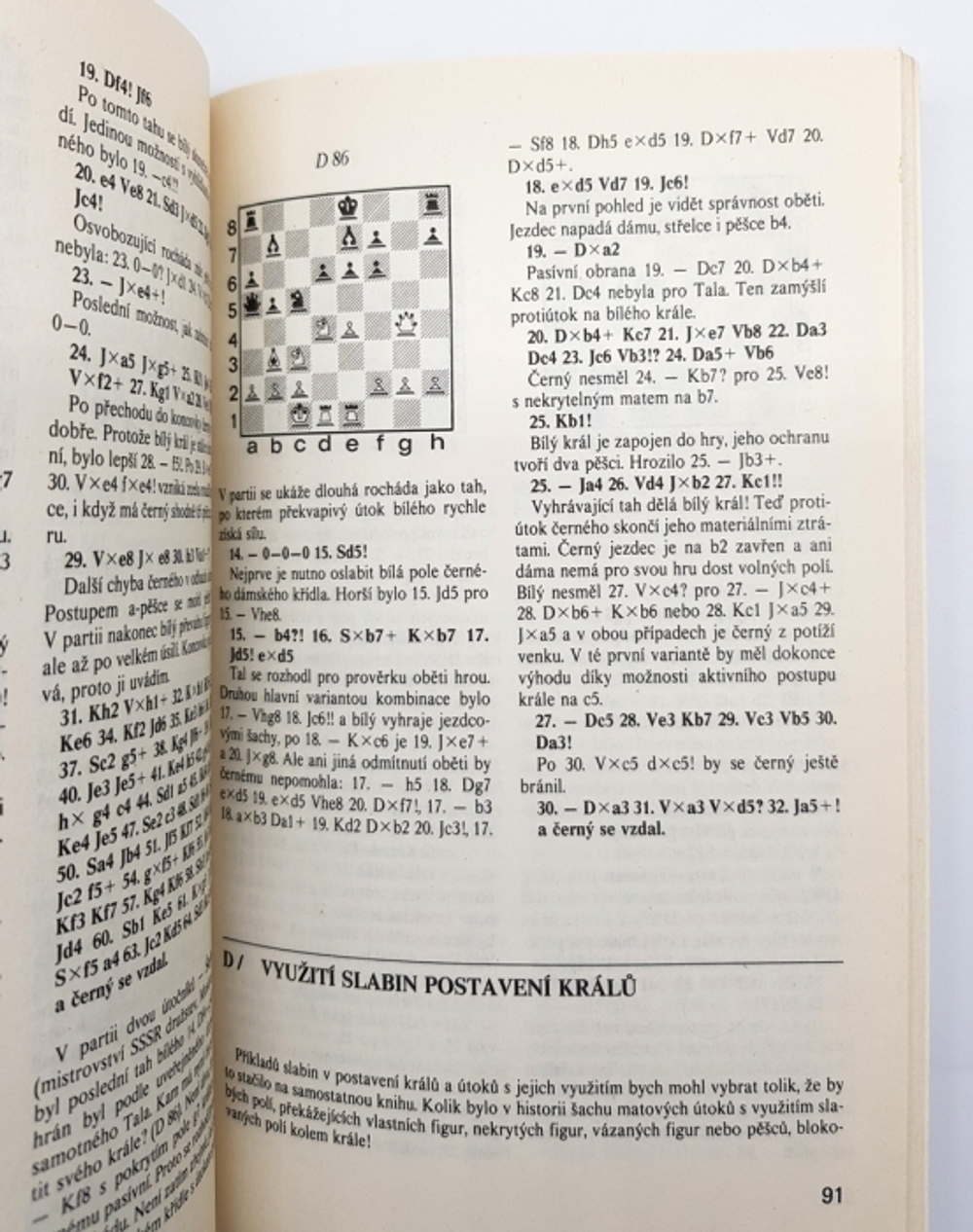 "Sachovou partii rozhoduji kralove". Josef Marsalek