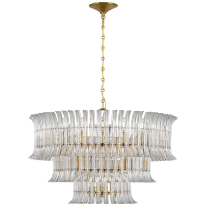 Люстра Visual Comfort Rhine 34" Three Tier Chandelier