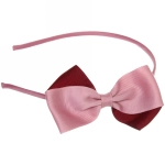 Ободок для волос детский на блистере «Rapunzel», двухцветный, микс 6 цветов, 0,5см минивложение 12 шт