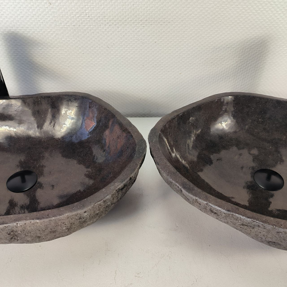 Раковина из речного камня ПАРА! RS-65475 57*42*15 0866
