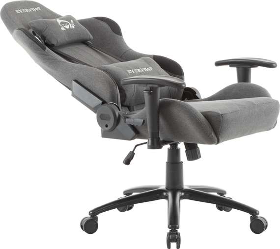 Геймерское кресло Everprof Ghost Ткань Серый