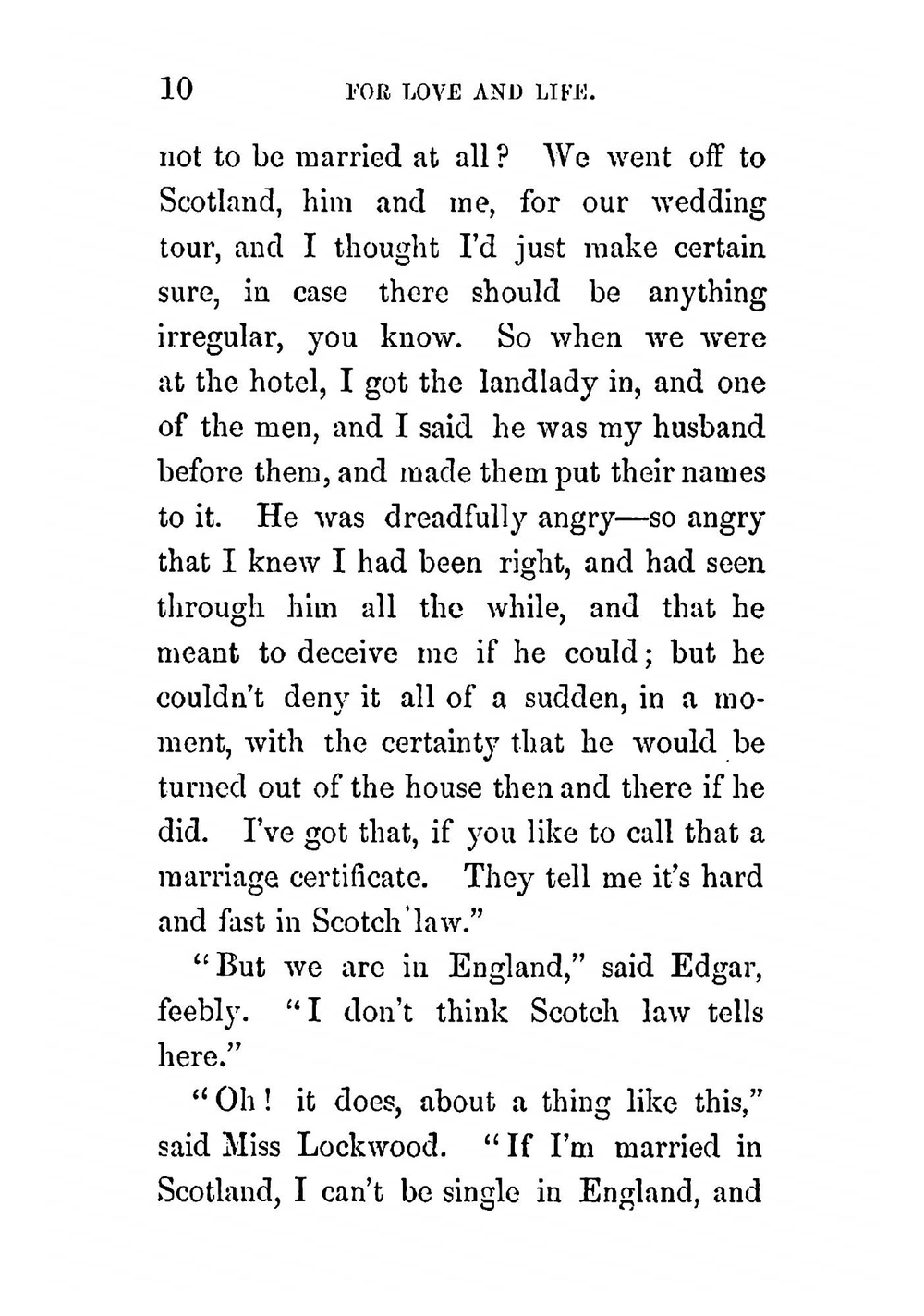 For love and life. Volume 3 | Margaret Oliphant