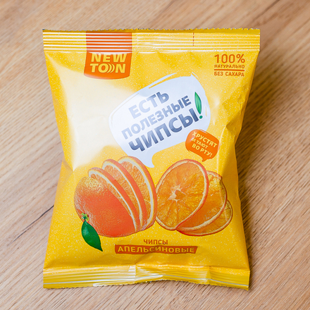 Чипсы "Апельсин" ,NewTon
