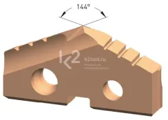 Сменная пластина из порошковой стали Karnasch Ø64 мм, арт. 22.2510.0640