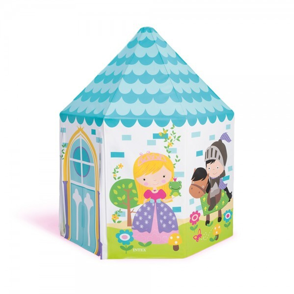 Игровой домик Intex 44635 "Домик Принцессы" (104х104х13см) 3-6 лет