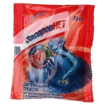 Средство для удаления засора в трубах Свежинка 70 гр Засоров нет