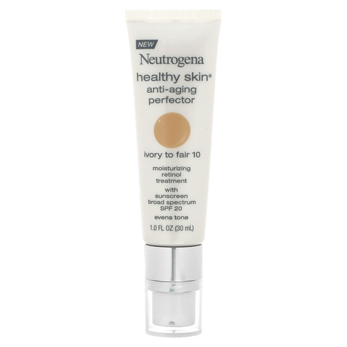 Neutrogena, Anti-Aging Perfector для здоровой кожи, SPF 20, цвет слоновой кости до 10 лет, 30 мл (1 жидк. унц.)
