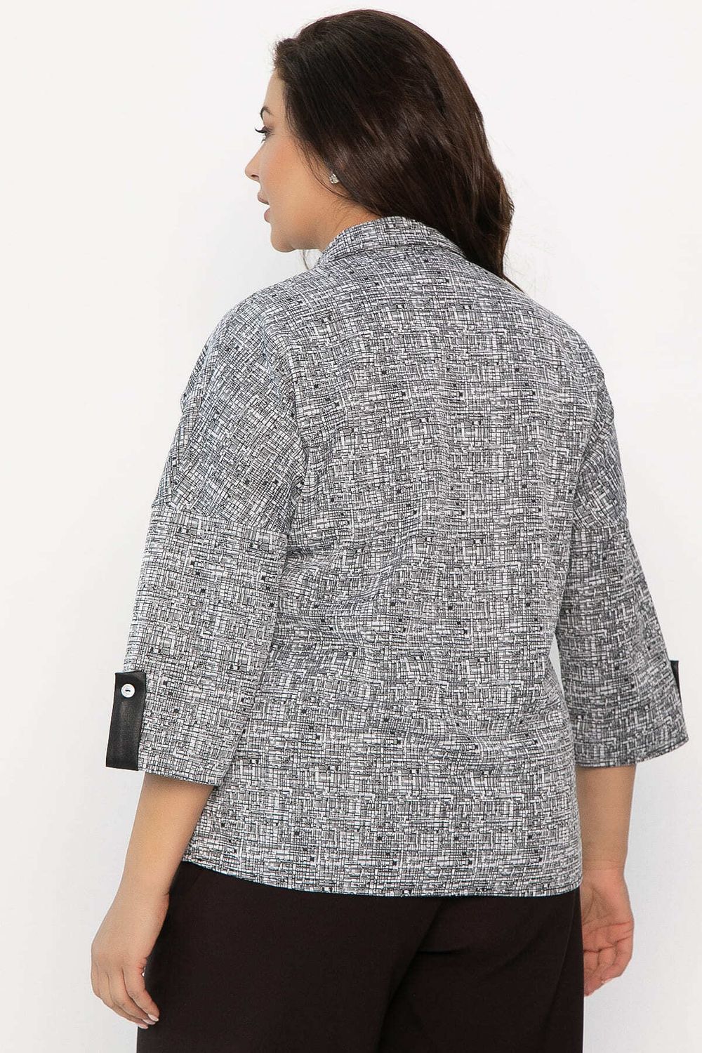 Блуза Лариса (серая) Б14312-18М LT Collection