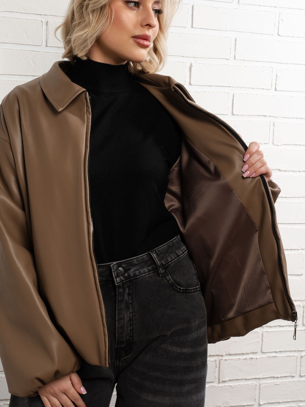 Куртка Поверь в мечту (капучино) Б15156-7М LT Collection