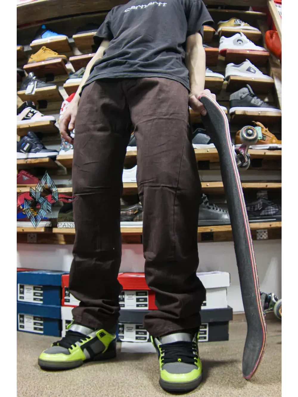 Джинсы прямые трубы Chad Muska Savitar