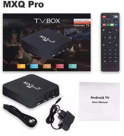 Смарт приставка андроид тв 16000 тв каналов и онлайн-кинотеатр mxq pro 4k 5g 1/8gb