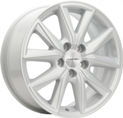 Khomen 1706 7x17 5x114.3 ET 39 Dia 60.1 (silver)