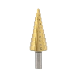 Сверло ступенчатое HSS 4241(4-22мм), в блистере RockForce##Rock FORCE RF-44741