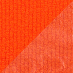 Полотно нетканое иглопробивное Экспоплей оранжевый с защитной пленкой, ширина 2м, рулон 100 кв.м