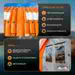 Пневмокаркасный ангар «Рубеж 3» 20×10×5,4 м — из ПВХ для ремонта и хранения техники