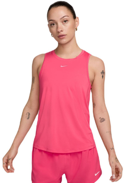 Женский топ теннисный Nike One Classic Dri-Fit Tank Top - Розовый