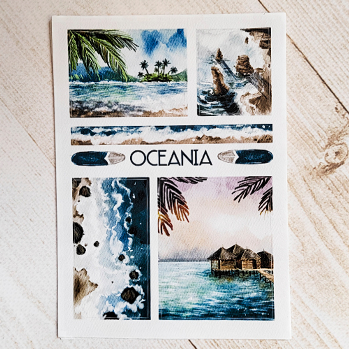 Стикерпак "Океания"