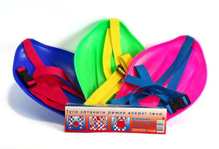 Ледянка 33см с ремнем, ассорти