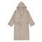 Naomi (беж) S (р.52-54) Халат вафельный с капюшоном