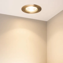 Светильник ART-GROUND-SLIM-R160-15W Warm3000 (SL, 30 deg, 24V) (Arlight, IP67 Металл, 3 года) 038167