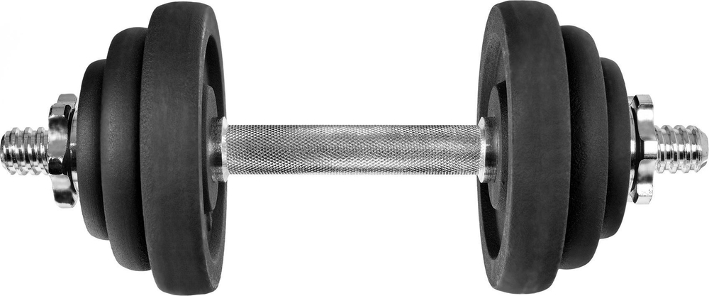 Набор гантелей 20 кг, пластиковый кейс