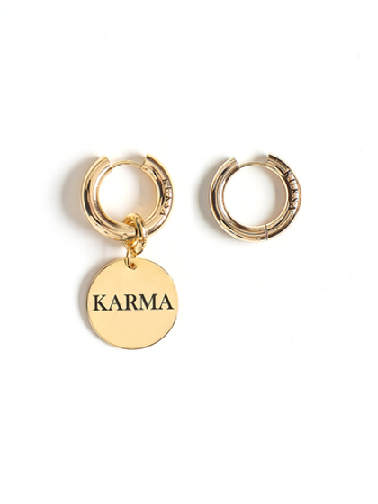 Серьги "Karma" Gold