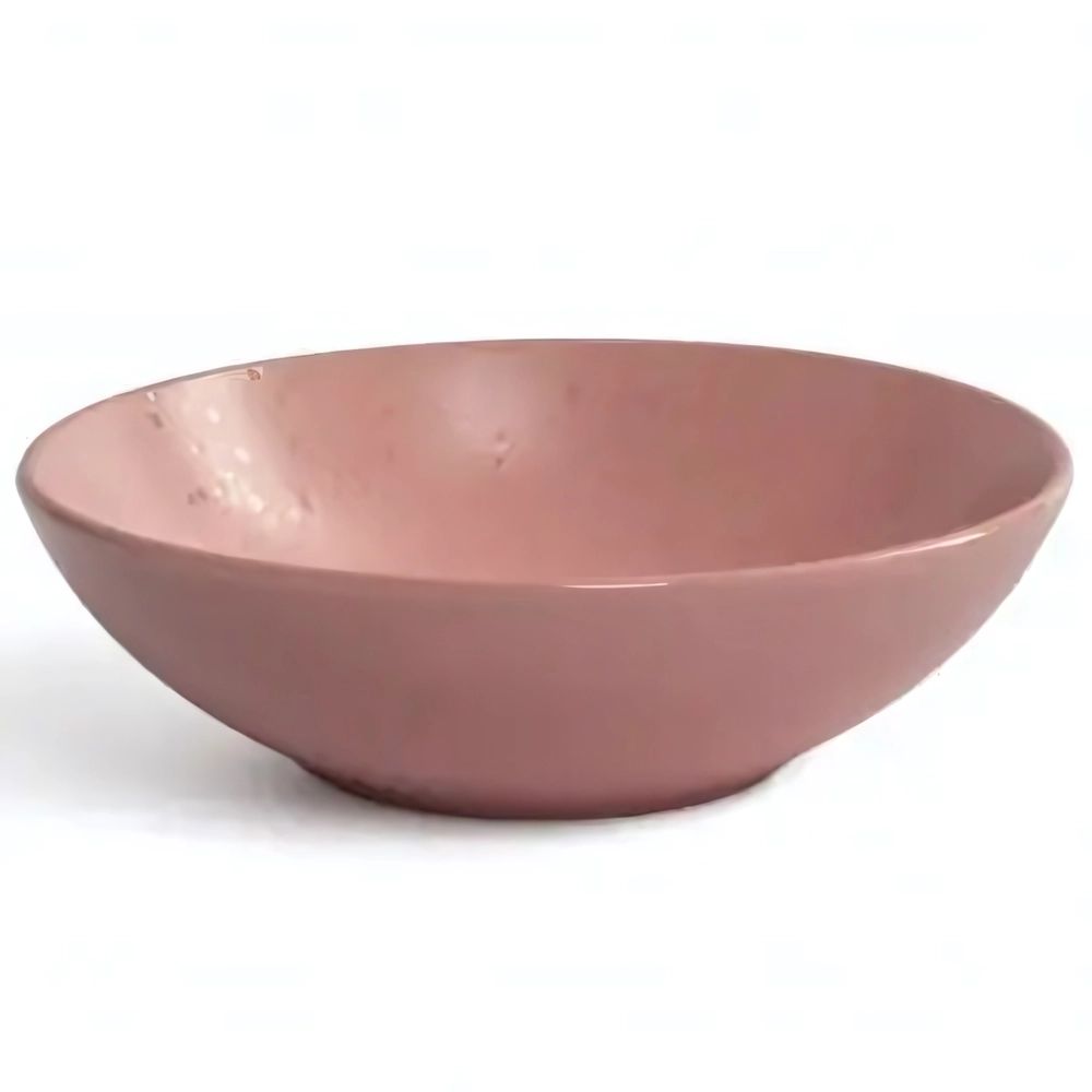 Тарелка суповая DROPS розовый 18.6см DMD223