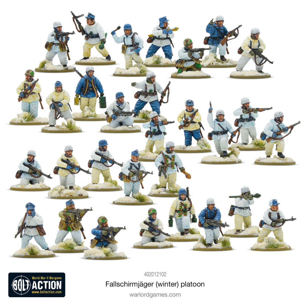 Fallschirmjäger (Winter) Platoon/Парашютно-десантный (зимний) взвод/402012102