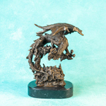 Настольная кабинетная скульптура «Дракон»