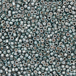 Японский бисер TOHO Treasure (№PF565), непрозрачный глянцевый с металлическим блеском