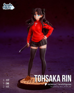 Rin Tohsaka Fate stay night Фигурка