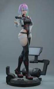 Люсина Кусинада Люси Киберпанк: Бегущие по краю Фигурка