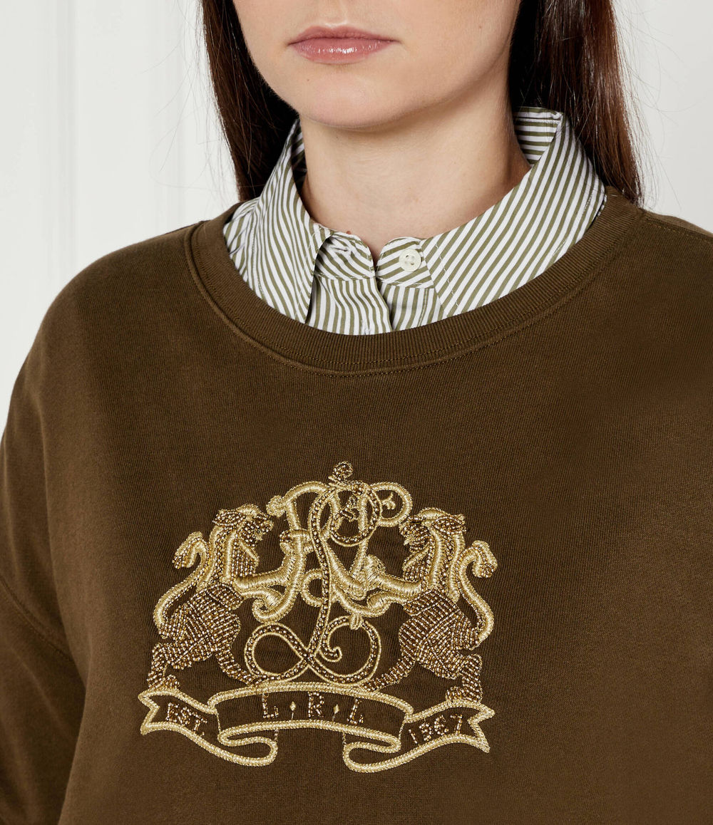 Худи KAPPY LAUREN RALPH LAUREN - оливковый(200951351)