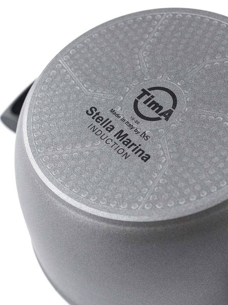 Кастрюля без крышки TVS STELLA MARINA INDUCTION SM -5124, 24 см