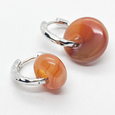 Ювелирные швензы Конго с родиевым покрытием, размер 19*3 мм, цена за пару