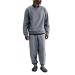 Баскетбольная толстовка Nike Solo Swoosh Sweatshirt Gray