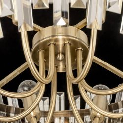 Citilux Вестерос CL307183 Люстра хрустальная потолочная Бронза