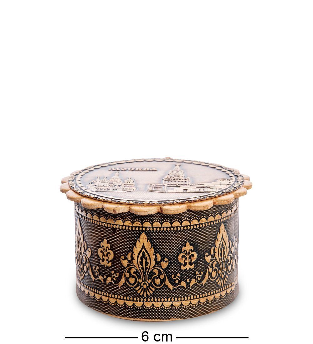 BST-115/ 2 Шкатулка «Москва» мал. (береста)